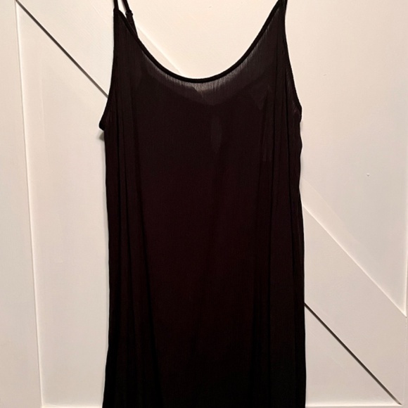 NWT PINK Women’s Sz L Black shift dress - Picture 2 of 3